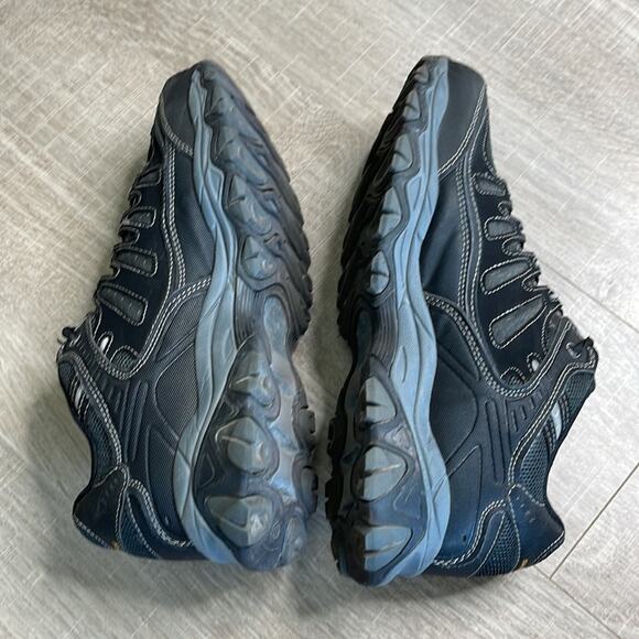 SKECHERS Black After Burn Memory Fit Men’s Shoe Size 11.5 - Picture 5 of 10